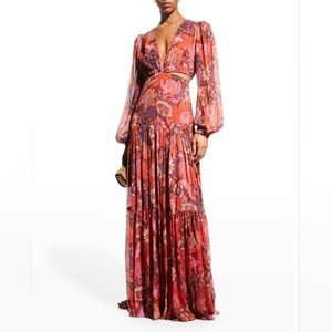 A.L.C. Isabelle Cutout Maxi Dress wedding guest